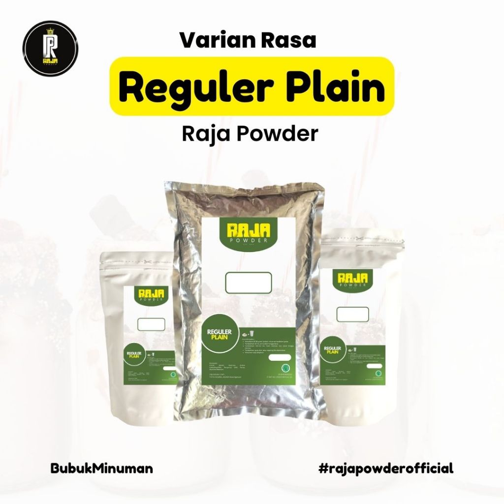 

Bubuk Minuman Varian Original Plain Tanpa Gula Powder 250 gram