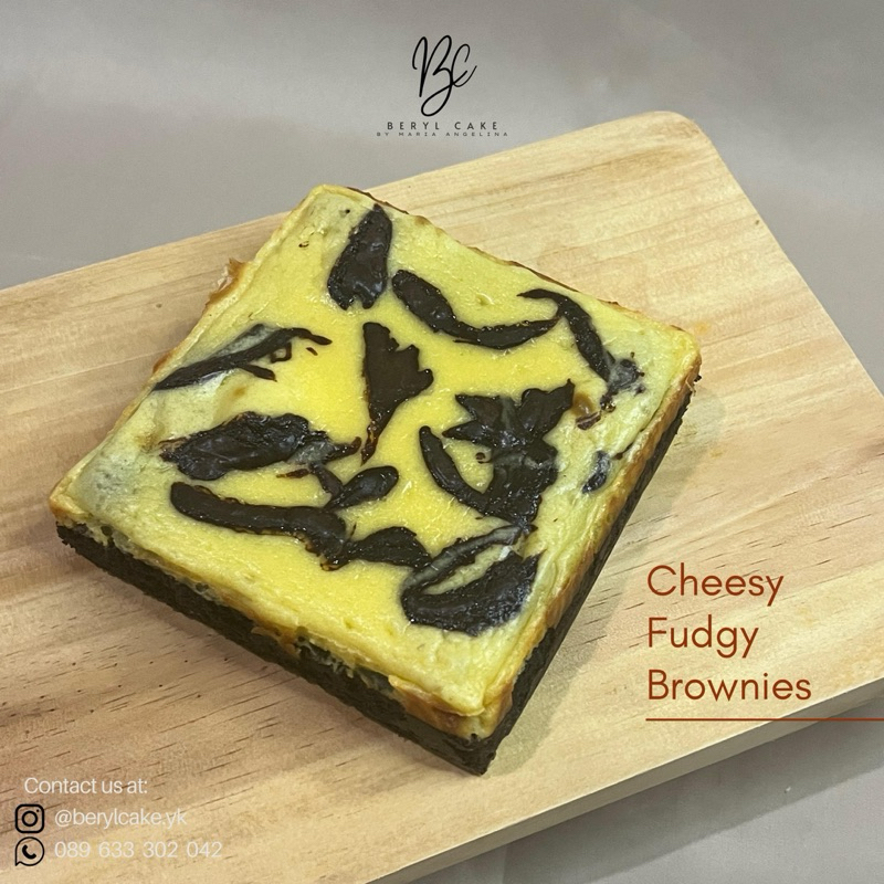

Cheesy Fudgy Brownies (Regular 12cm)