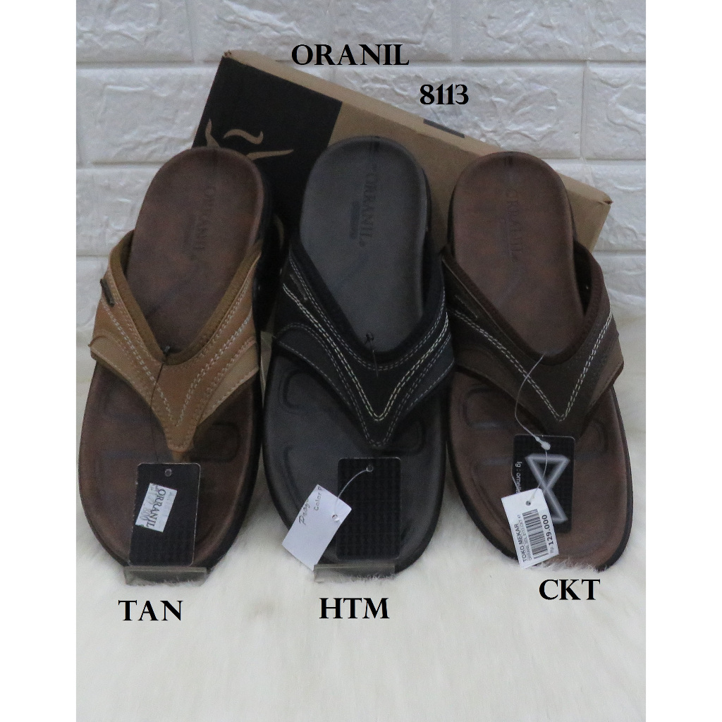 SANDAL PRIA KULIT MEREK ORRANIL ART 8113  PRICE RP 180.900 BRAND ORIGINAL