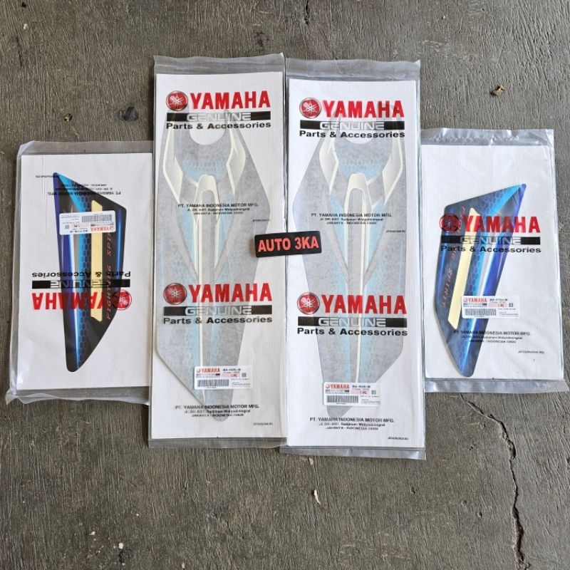 STICKER STRIPING TANGKI BOX AKI SET RX KING RXKING 2007 BIRU ORI ORIGIN