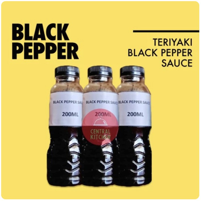 

Saus Teriyaki Lada Hitam Teriyaki Black Pepper Sauce Premium 200ml