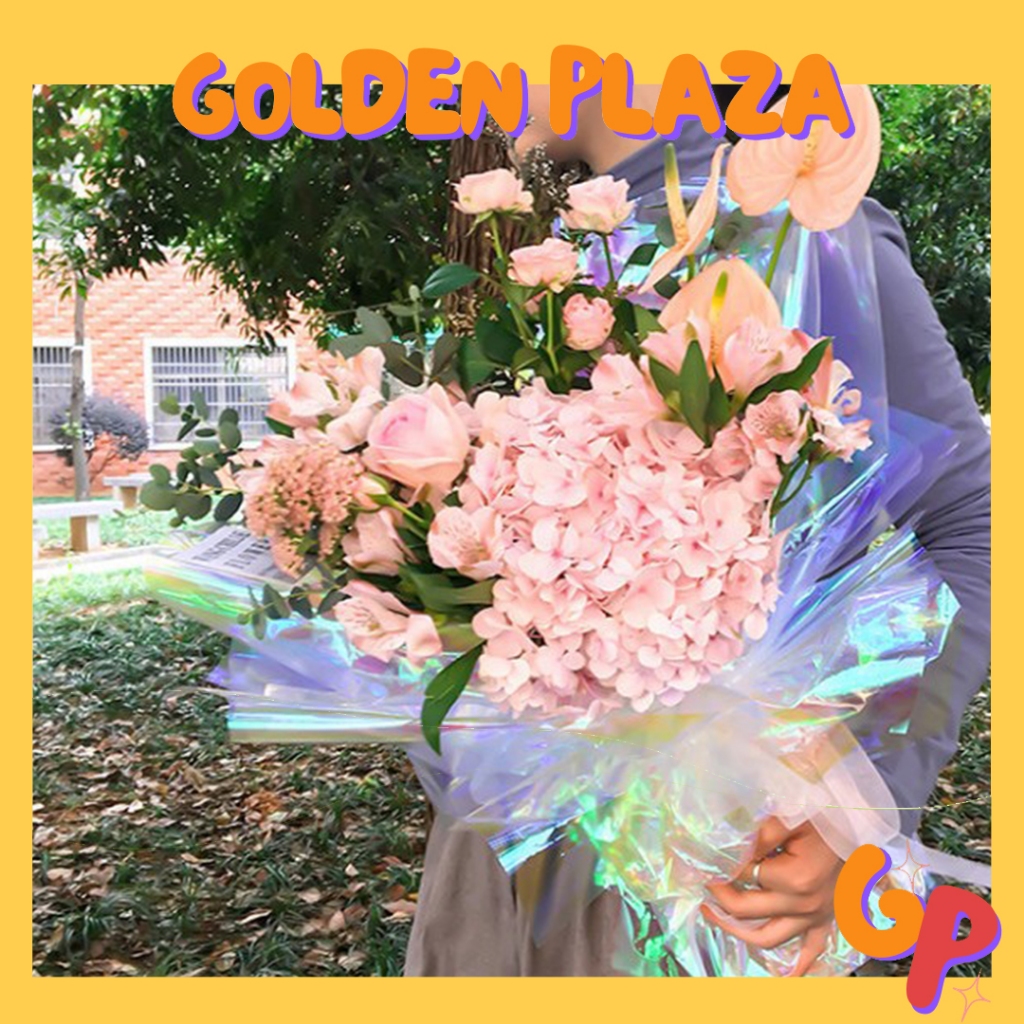 

Kertas Bucket Bunga Hologram Flower Wrapping Hlogram Dekorasi Buket KB6045