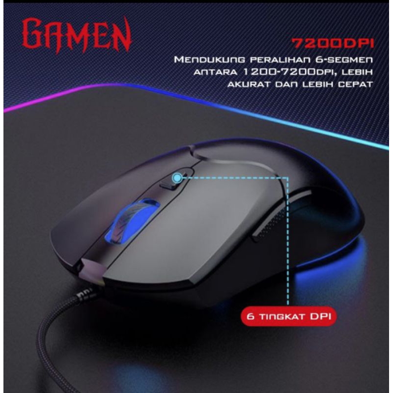 Gaming Mouse GAMEN GM200