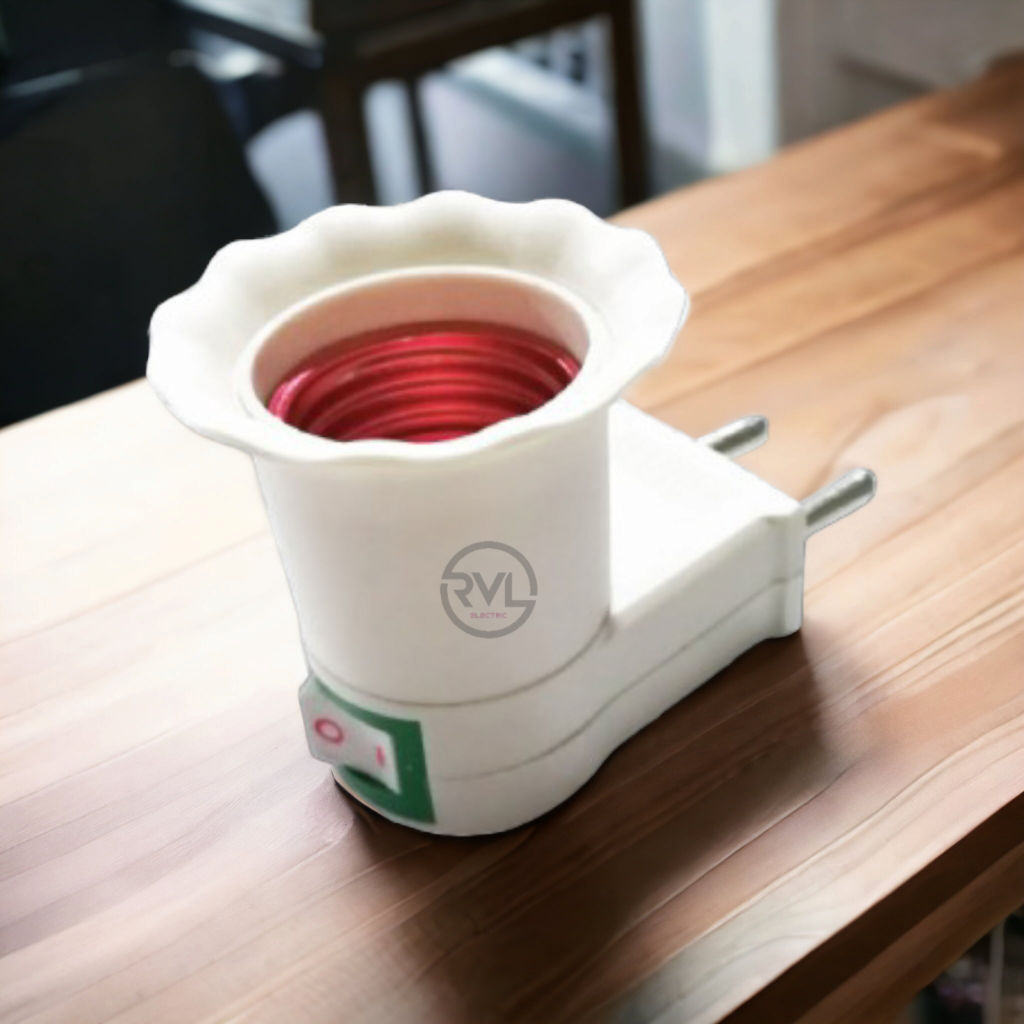 DUTRON Fiting Lampu Colok Dengan Saklar ON/OFF