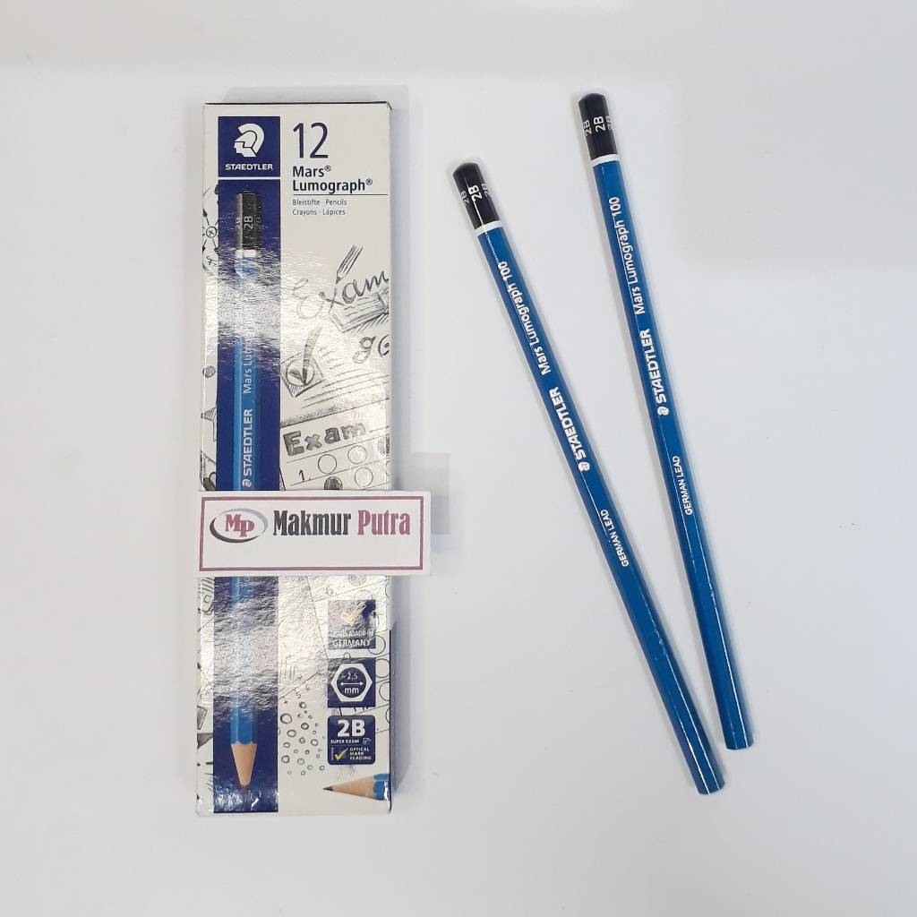 

PENSIL STAEDLER 2B UJIAN COMPUTER (1 Lusin - 12Pcs)