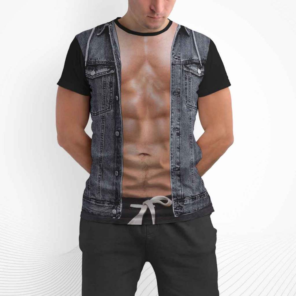 KAOS FULL PRINT OC BODY SIXPACK DISTRO MOTIF OC BODY SIXPACK FULLPRINTING PRIA WANITA ANAK BISA CUST