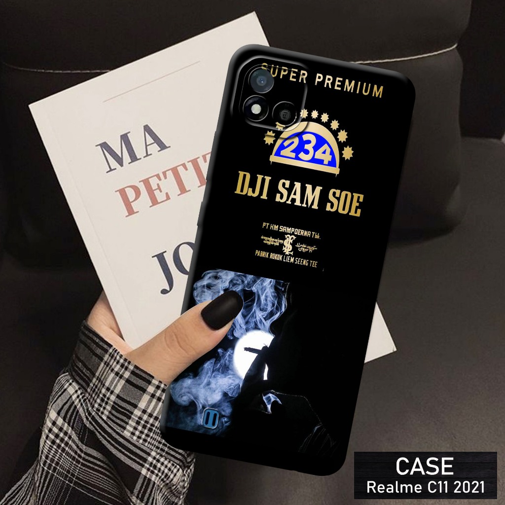 Lilystore- Case Realme C11 2021 - Karakter -Casehp- Case Handphone- Fashion Case - Softcase - Hard