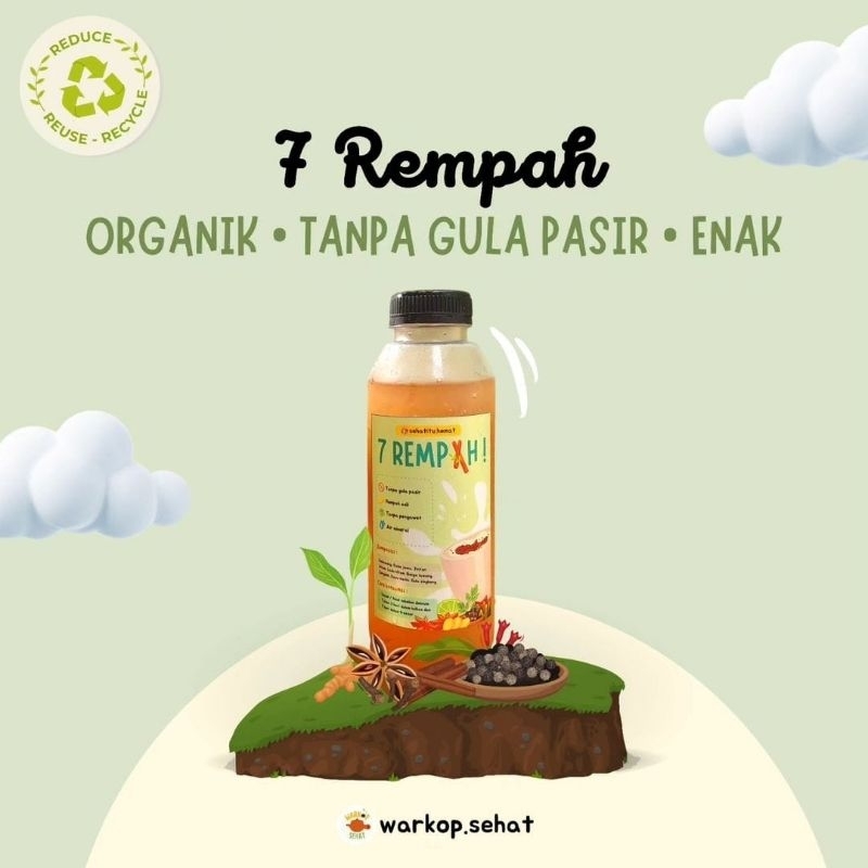 

Minuman Sehat 7 Rempah Frozen 250ml Siap Minum