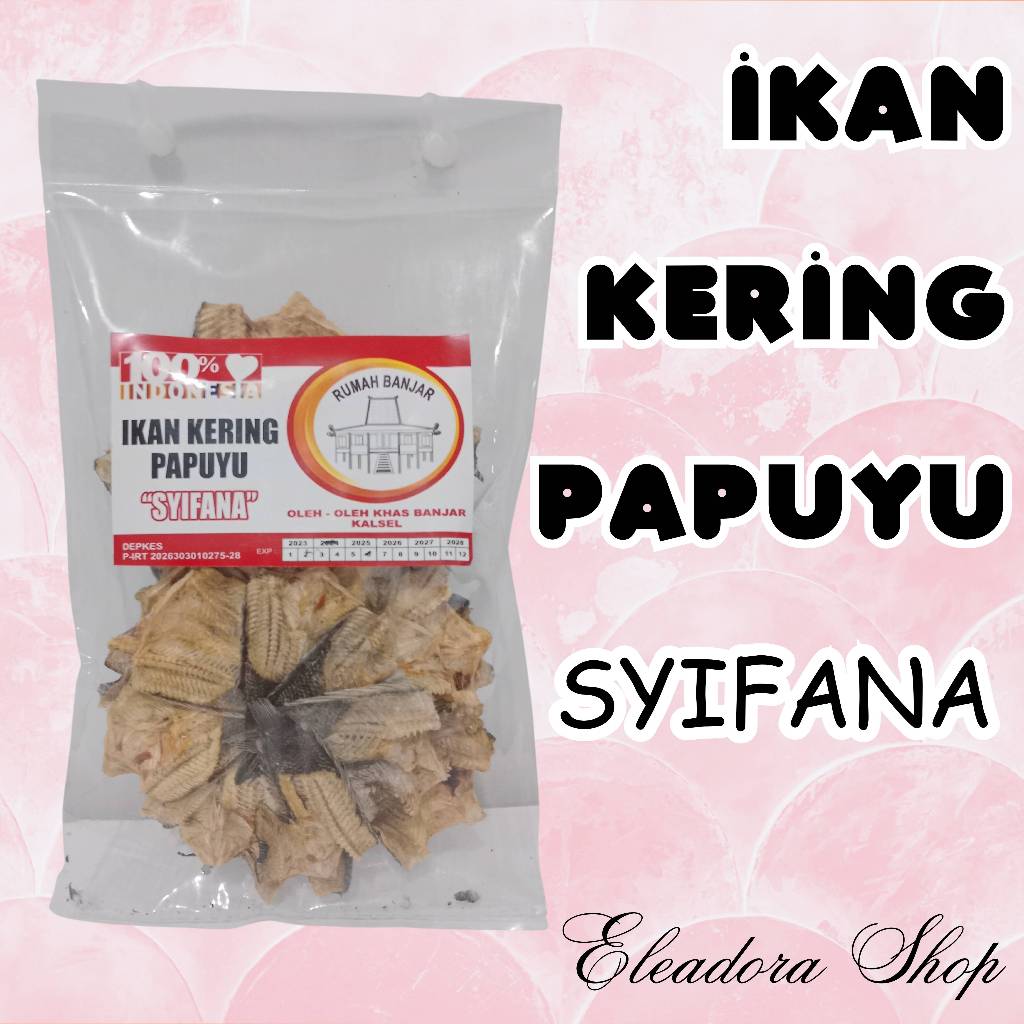 

Ikan Kering Papuyu Syifana - Ikan Asin Papuyu Khas Banjar Kalimantan