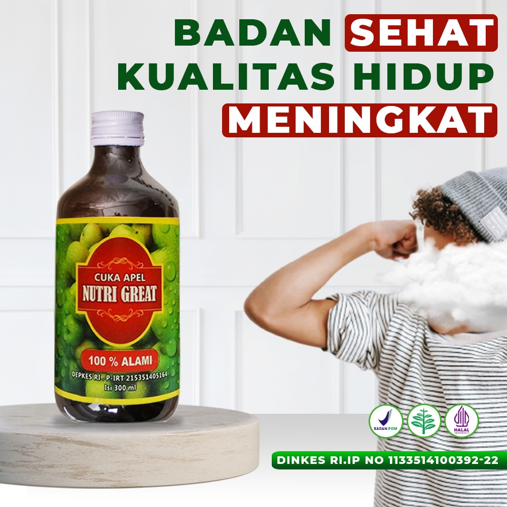 

CUKA APEL WITH MOTHER NUTRI GREAT 300ML