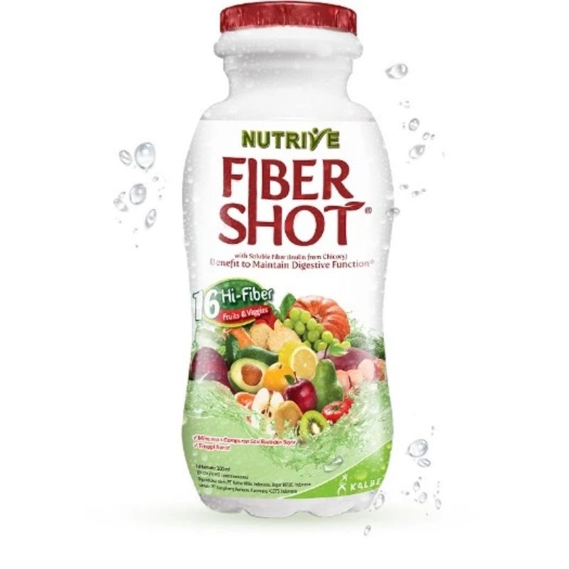 

NUTRIVE FIBER SHOT 100ml MINUMAN RASA SAYUR DAN BUAH BENECOL