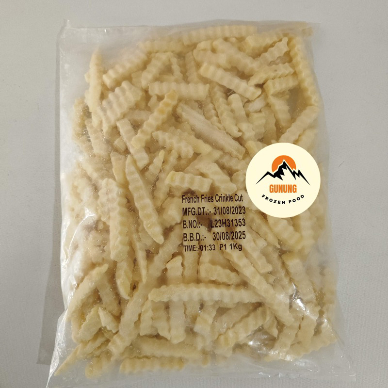 

Hungritos Kentang Crinkle Cut 1 kg