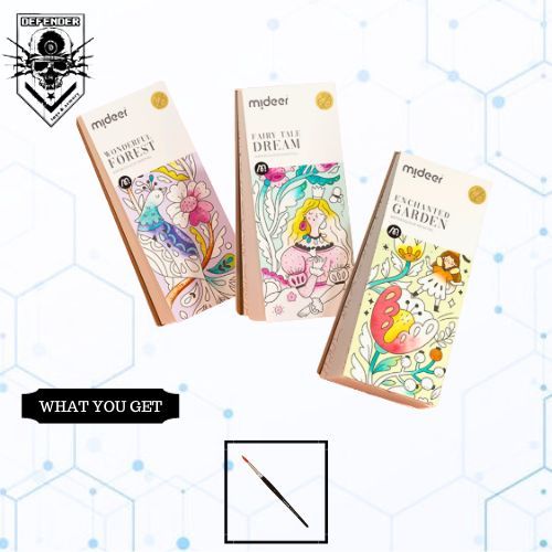 

Buku Gambar Lukis Anak Cat Air Buku Cat Mewarnai Watercolour painting
