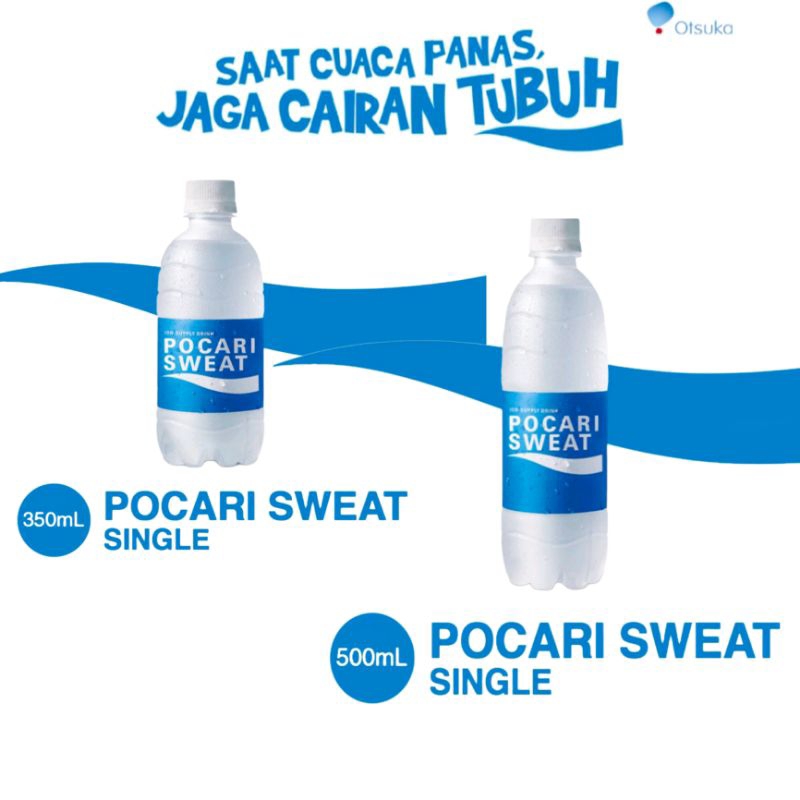 

POCARI SWEAT Minuman Isotonik 350/500ML