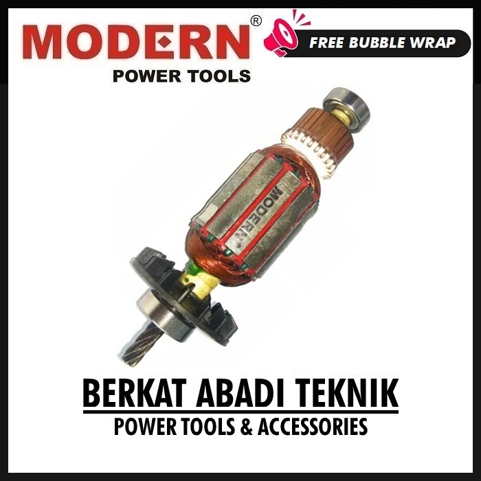 MODERN Armature M-2100C Mesin Bor 10 M2100B JIZ10 Angker M2100C M 2100 C M2100 C M-2100B M 2100 B