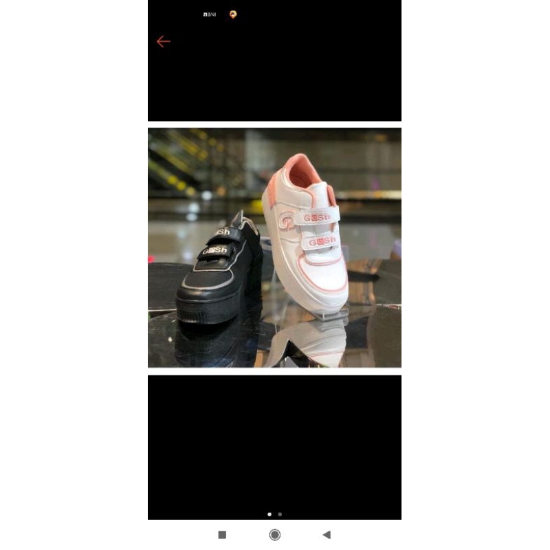 Sepatu Gosh PL pemakaian 2 kali kondisi mulus