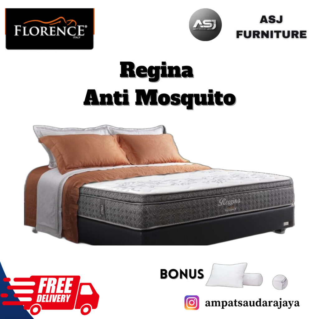 Florence Springbed Regina Anti Mosquito - Hanya Kasur Spring bed Matras