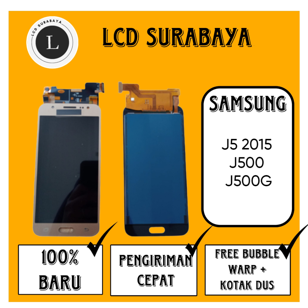 LCD  SAMSUNG J5 2015 J500 J500G ORIGINAL TOUCHSCREEN FULLSET