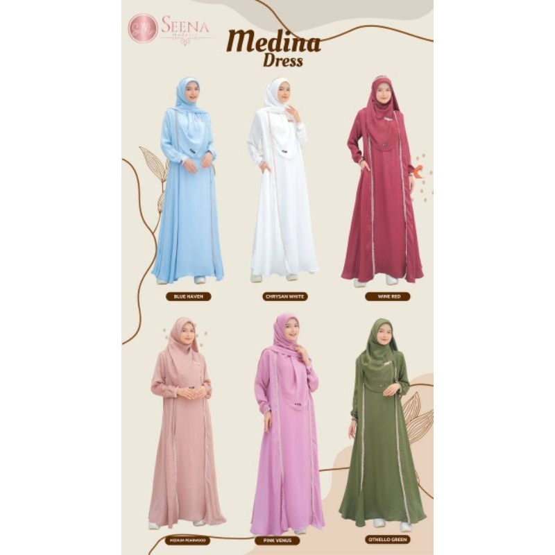 RIHAIA | Medina Dress Set Khimar by Seena Modesty