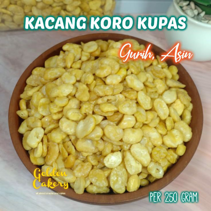 

SALE TERBAIK Kacang KORO KUPAS Gurih Asin