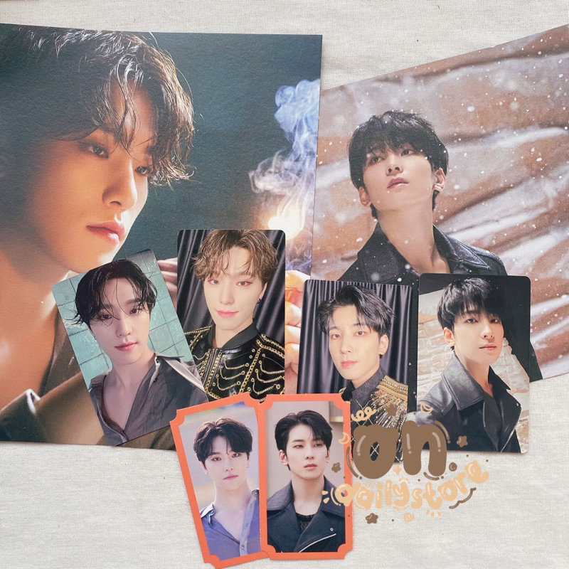 [READY STOCK INA] PHOTOCARD DVD BETHESUN SEVENTEEN WONWOO DAN DINO SET SHARING BETHESUN WONU WONWOO 