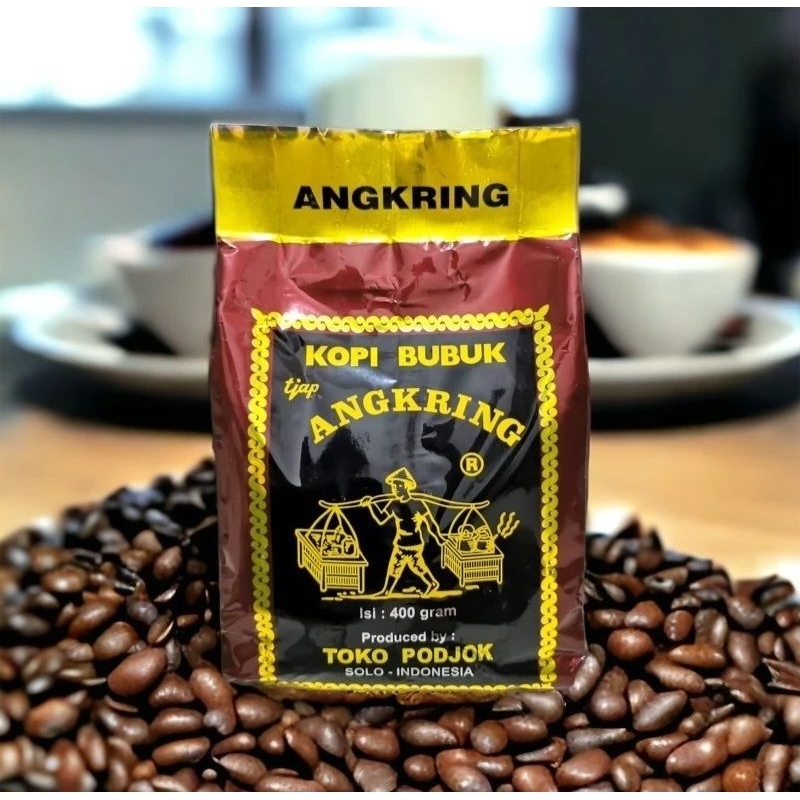 

KOPI BUBUK TJAP ANGKRING TOKO Podjok SOLO 400GRAM