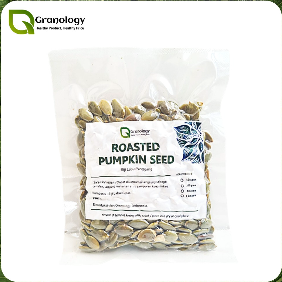 

【MEGA SALE】 Roasted Pumpkin Seed / Biji Labu Oven (100 gram) by Granology