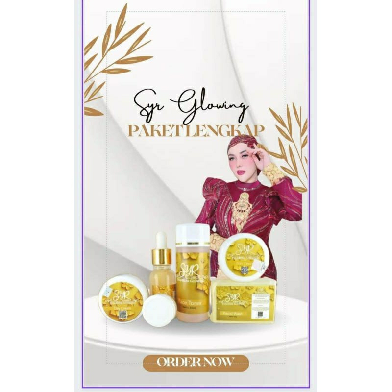 (BISA COD) BPOM set Paket Lengkap SYR Glowing ORI 100% Skincare Syahreni glowing Syahraeni glowing O