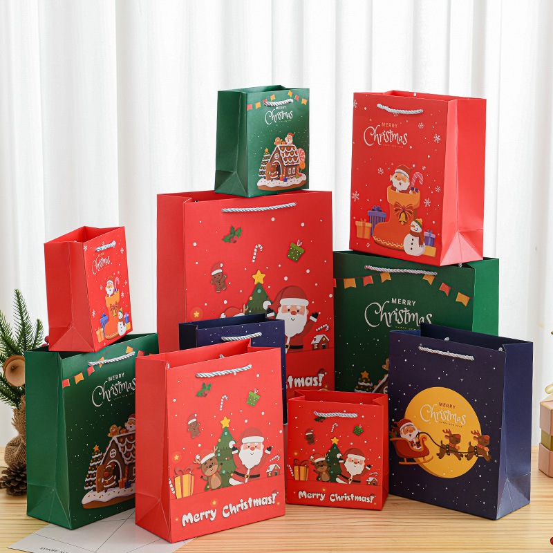 

Paperbag Natal Merry Christmas & Happy New Year Santa Claus Tas Hampers