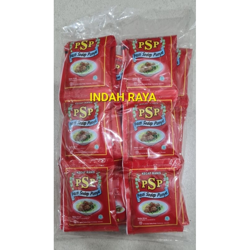 

KECAP manis PSP 15ml (24saset) perbks