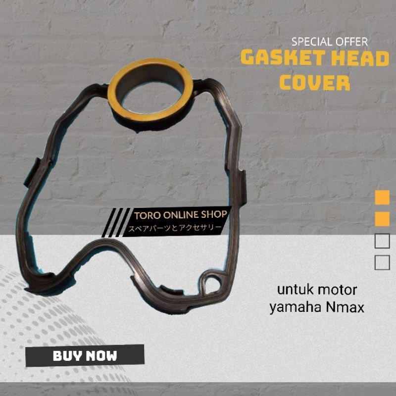 Mij seal head nmax gasket head cover yamaha nmax karet cylinder head atau kop nmax