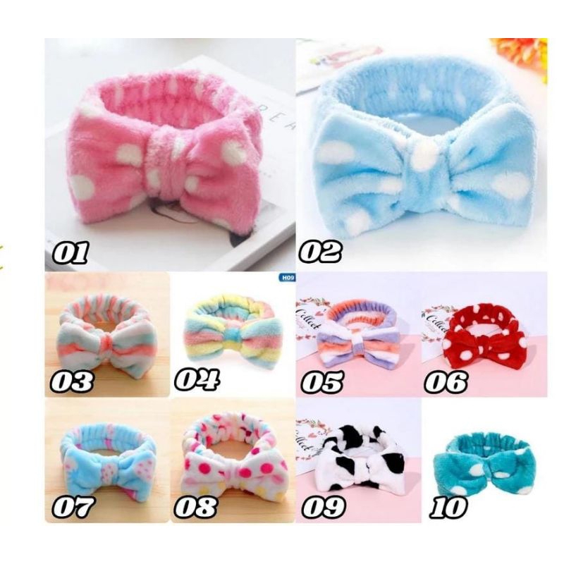 M1 COD - bando Pita Bando Mandi Facial Masker  Headband  Makeup pekanbaru Riau