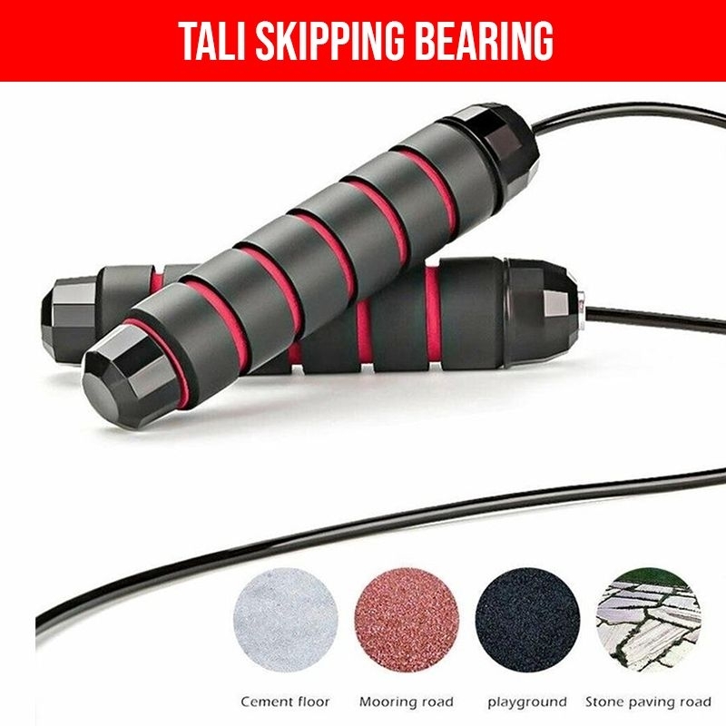 Lompat Tali Jump Skipping Rope Latihan Rumah Olahraga