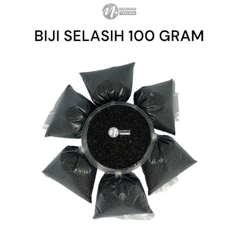 

♠ BIJI SELASIH 100 GR - BASIL SEED 100GR - SELASIH SUPER