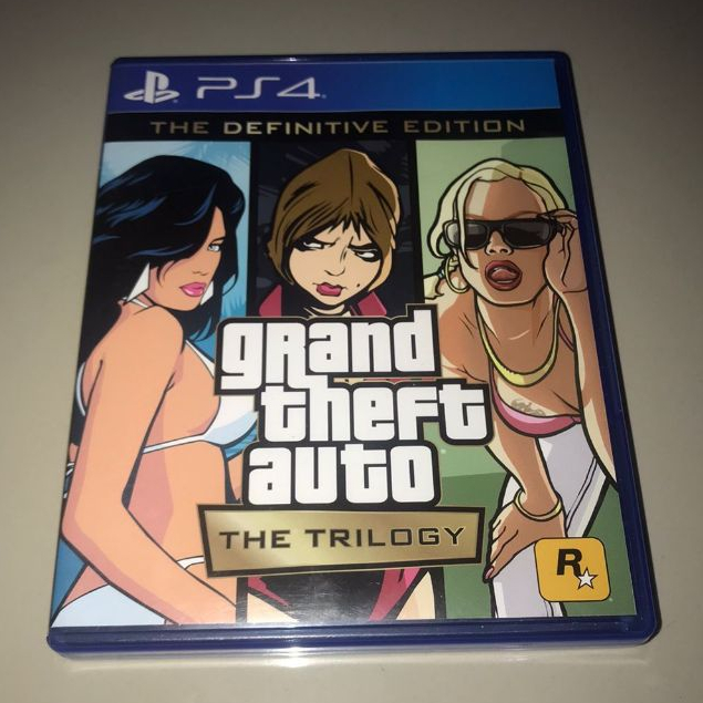 [PS4] Grand Theft Auto The Trilogy The Definitive Edition (Region 3 / English) GTA BD Kaset PS 4 CD 