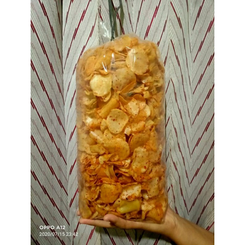 KERIPIK/CIMOLKERING/MOLRING/CIMORING/CIMORING HAYU /PALING RENYAH/GURIH/1kg