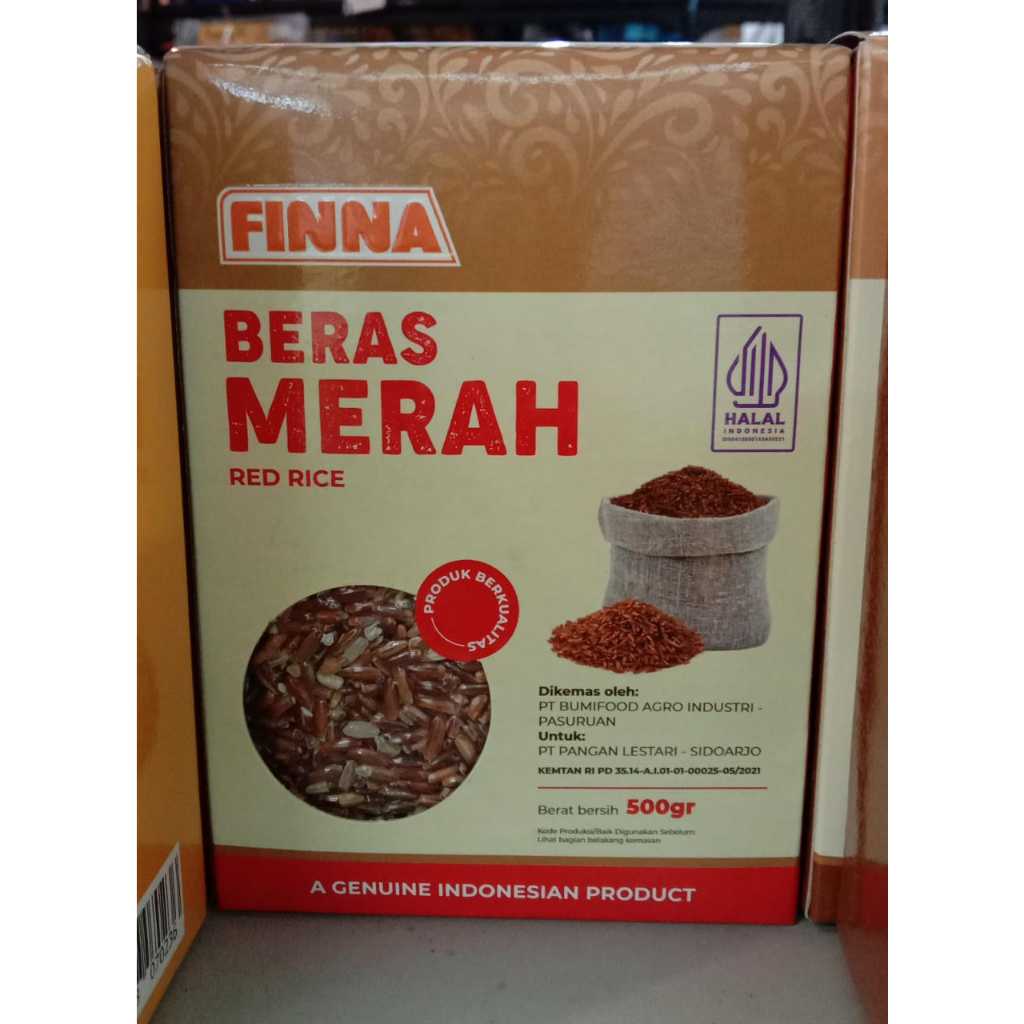 

Finna beras merah 500g