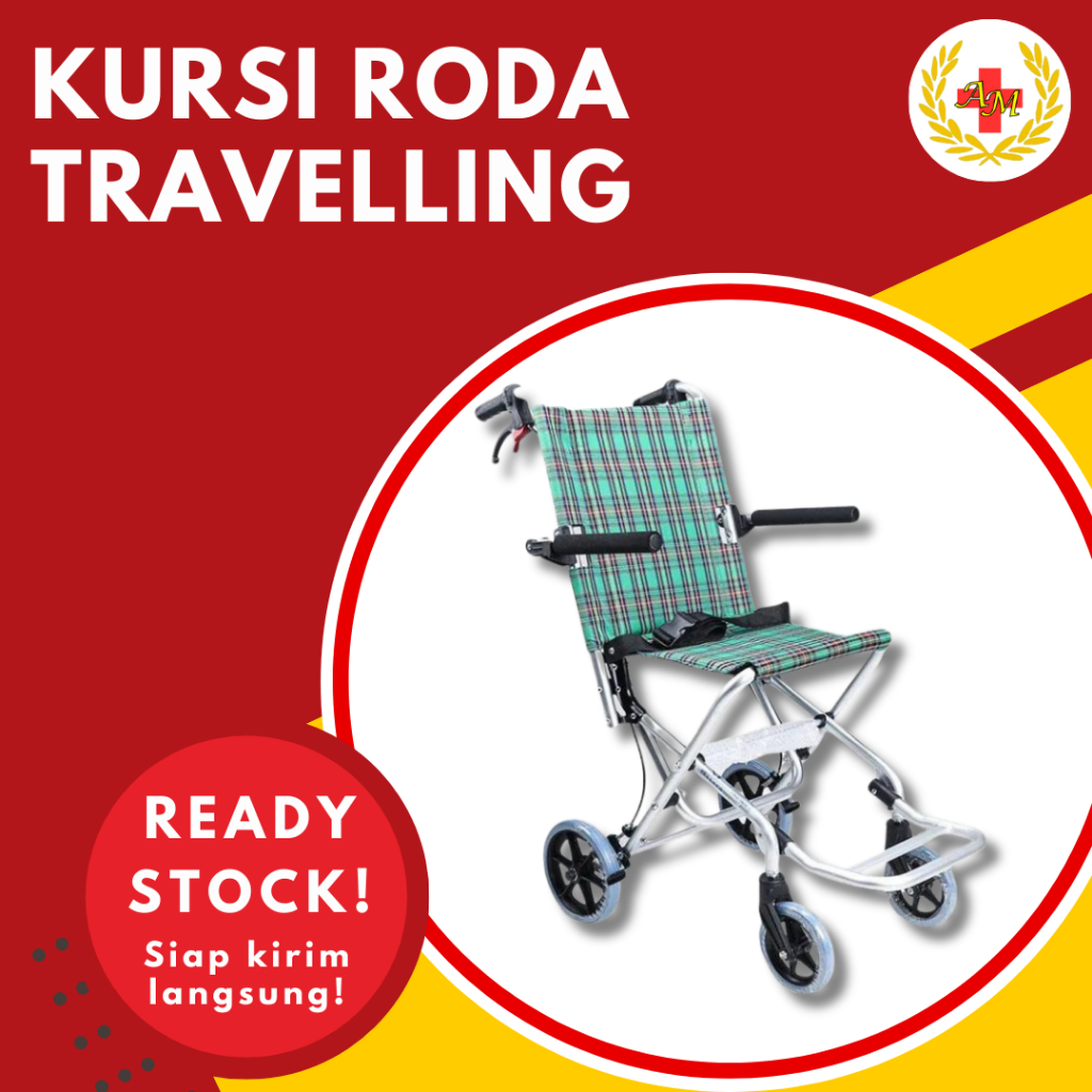 Kursi Roda Travel Lipat Kursi Roda Travelling Kursi Roda Lipat Ringan