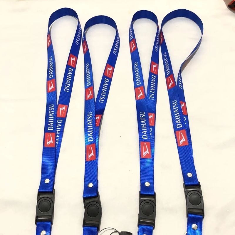 

DAIHATSU Lanyard tali id card holder dilengkapi strap multi pungsi full color doble side