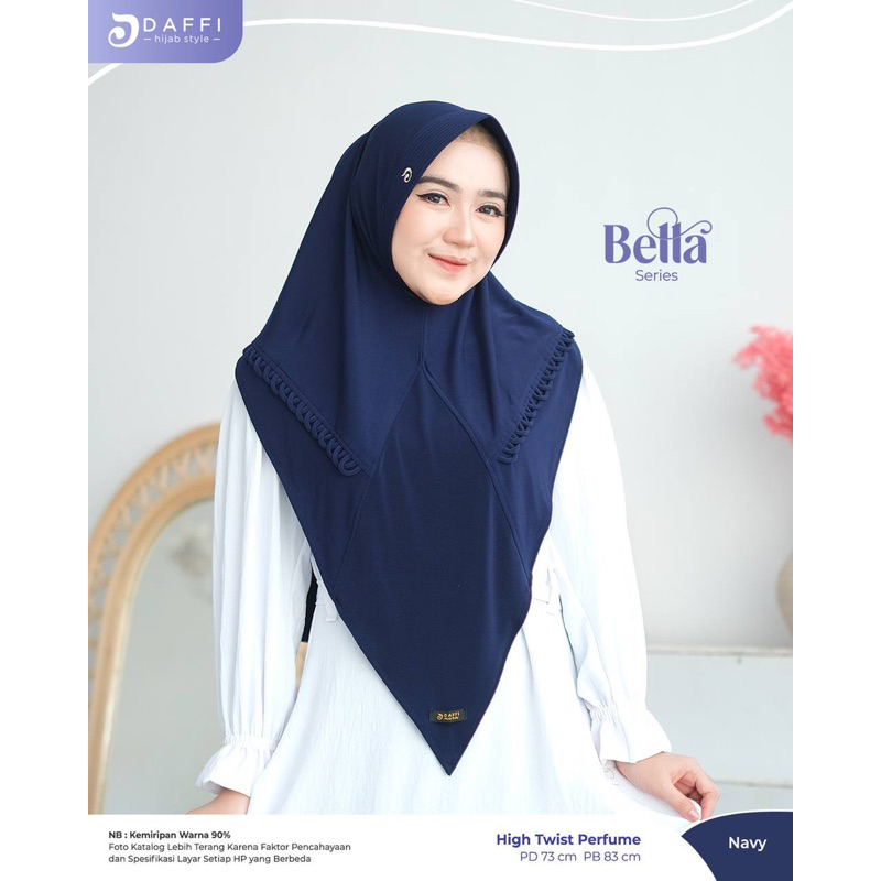 BELLA SERIES BY DAFFI // HIJAB INSTAN SUPER MANIS // LINK AGEN/RESELLER DAFFI