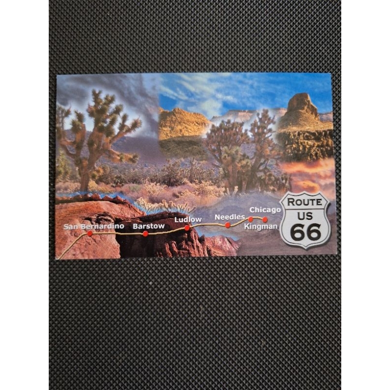 

kartu pos amerika/american route 66 postcard