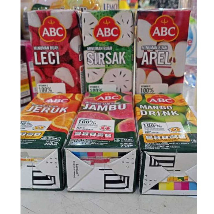 

ABC MINUMAN SARI BUAH 250ML