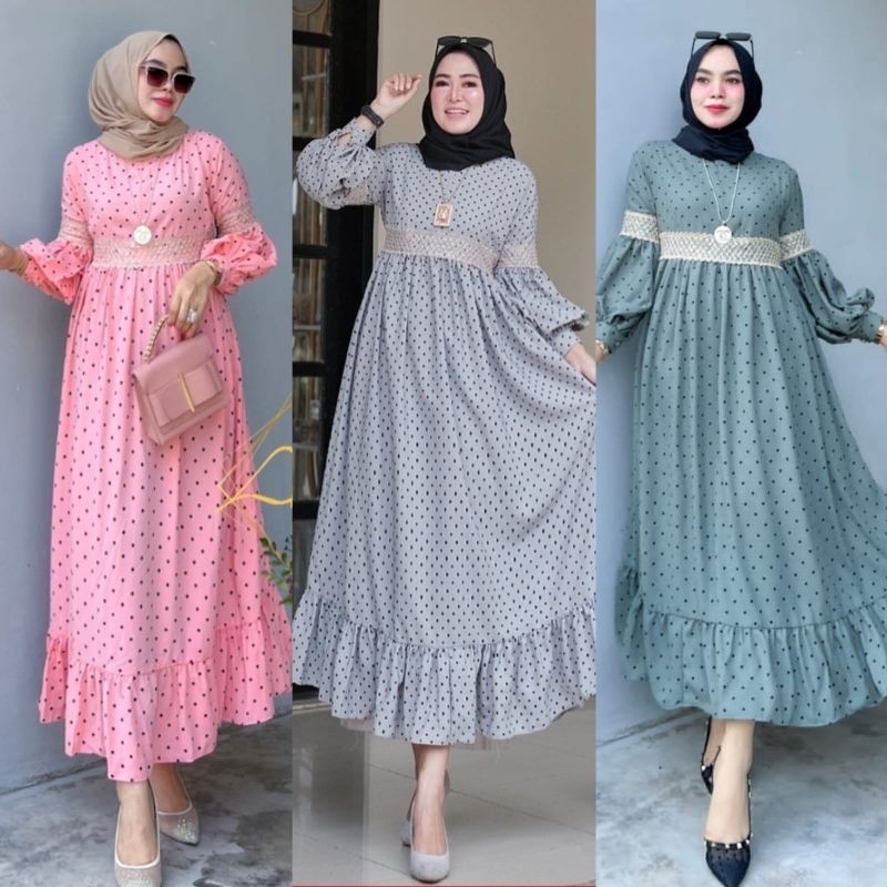 Kimiko Dress Polkadot by Aldisa