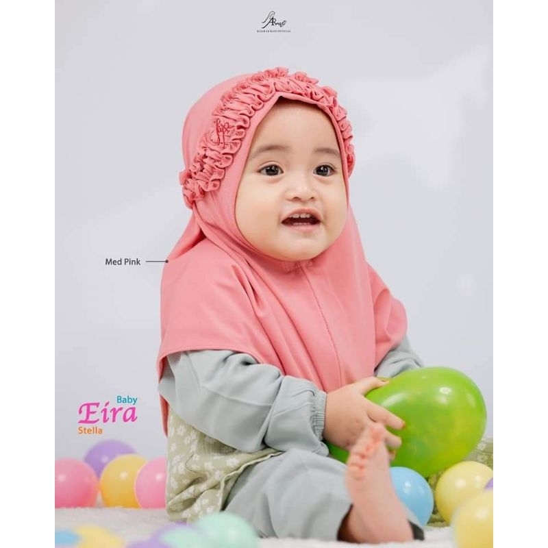 Eira Baby arrafi | hijab anak bayi | hijab arrafi