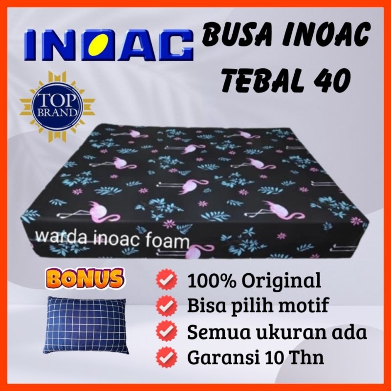 Kasur Busa  Inoac Tebal 40 Garansi 10 Tahun Inoac Tebal 40 Kasur Inoac Original Inoac D23 Inoac Asli