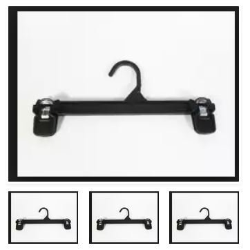 Hanger Jepit 30 cm Plastik /Hanger Jepit Celana Dewasa/Hanger Celana Rok Hanger Jepitan