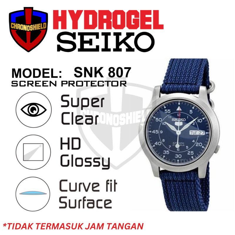 Antigores Jam Tangan Seiko SNK 807 snk807 Hydrogel