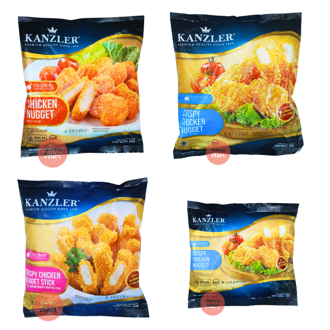 

Kanzler Crispy Chicken Nugget 450gr / Original Chicken Nugget 450gr