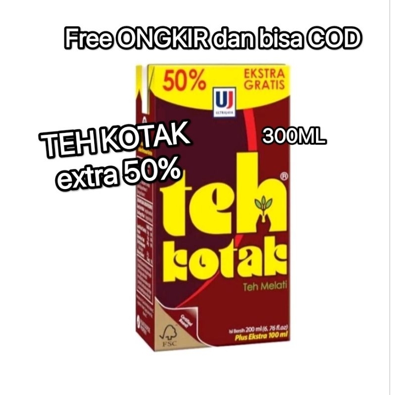 

Teh kotak Original 300Ml (Free 50%)