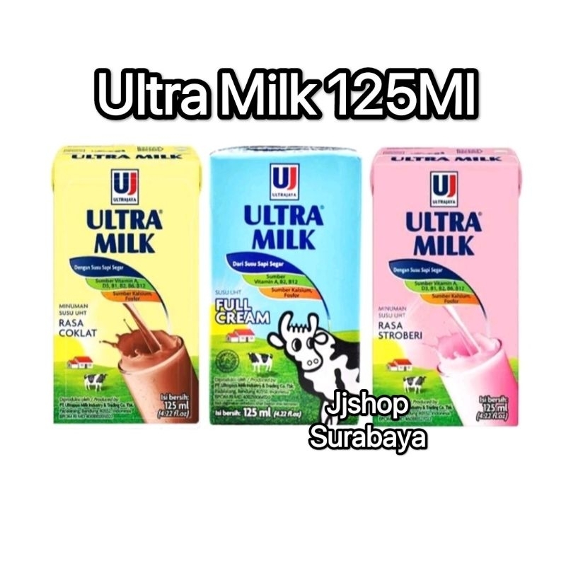 

Susu UHT ULTRAMILK 125ML